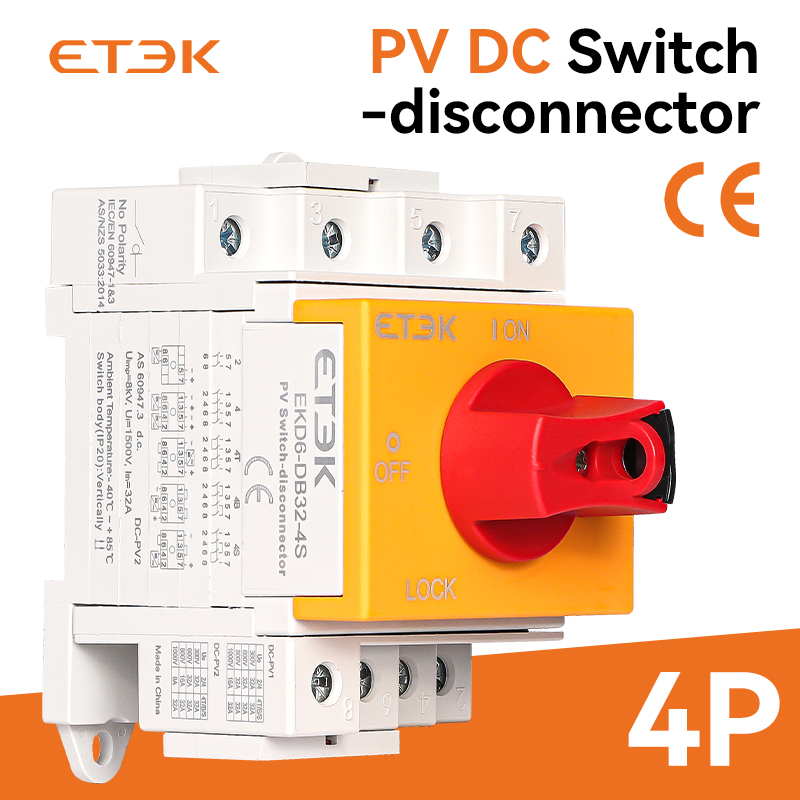 Isolateur DC EKD6-DB32 Convient au module de boîte de distribution avec  installation de verrouillage - Chine ETEK électrique