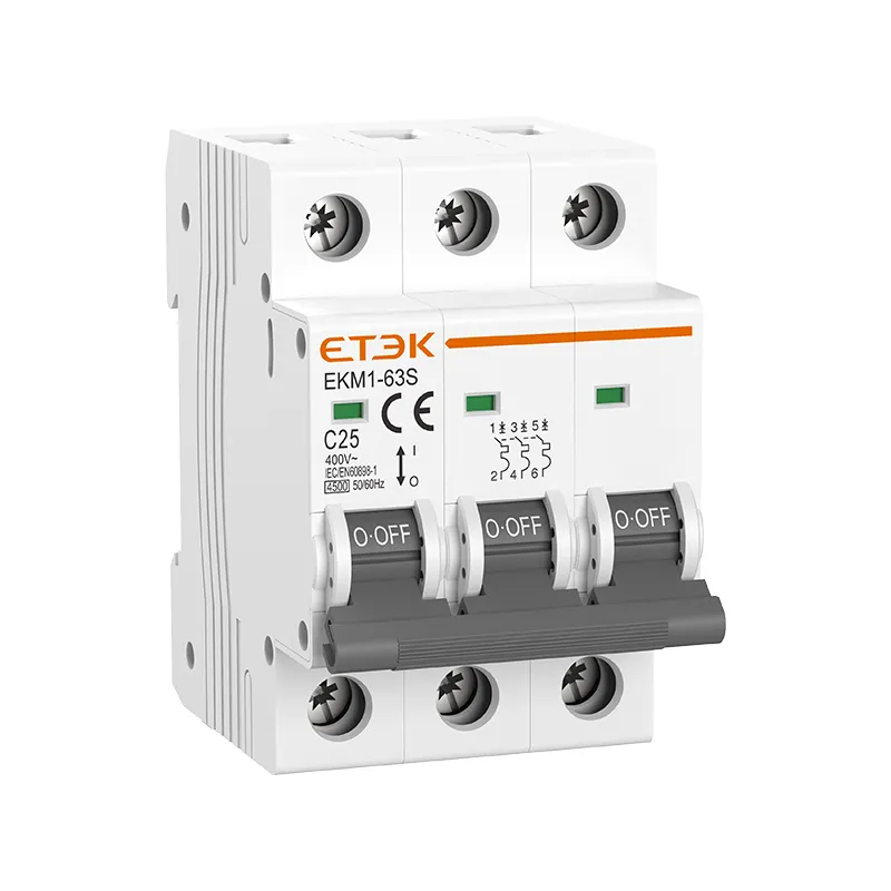 ETEK-MCB-4.5kA-EKM1-63S