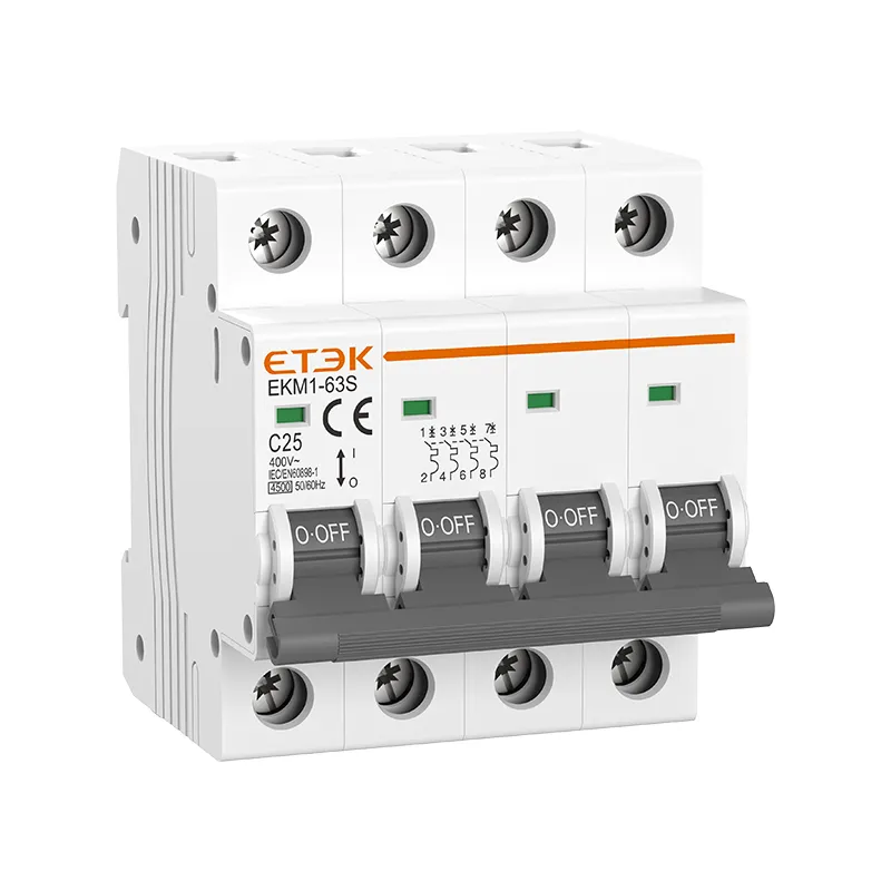 ETEK-MCB-4.5kA-EKM1-63S