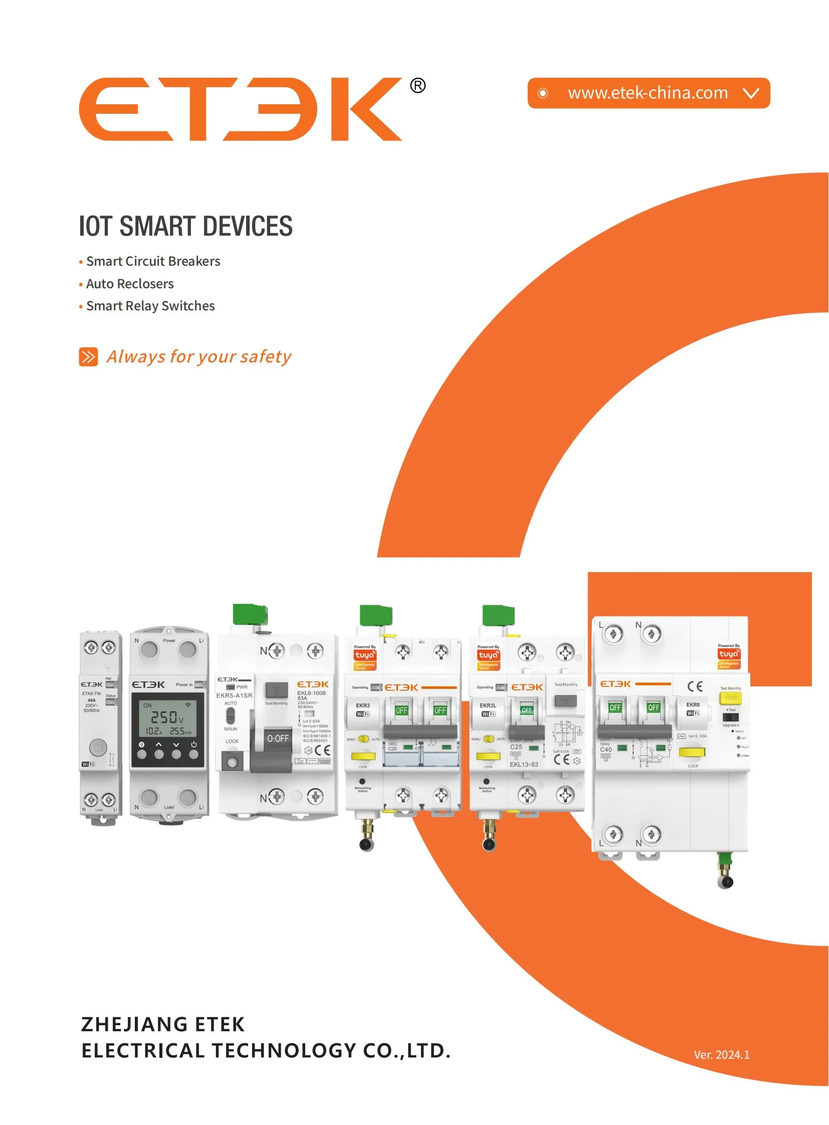 Dispositifs intelligents IoT ETEK 2025