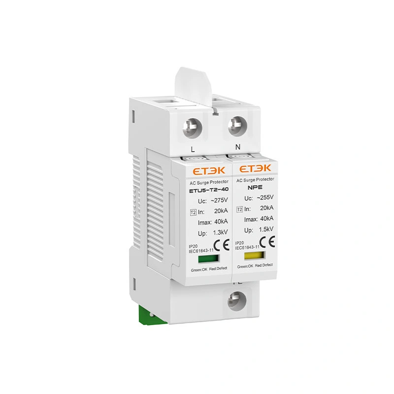 ETU5-T2-40-1PN Type 2 AC Surge Protective Device