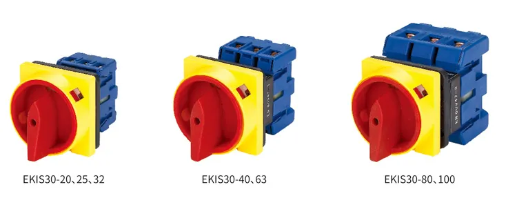 Interrupteur d'isolement Interrupteur d'isolement électrique Interrupteur d'isolement principal