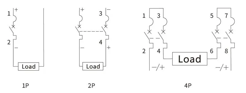 disjoncteur différentiel ekm1 63dc 6ka 10ka cc 5