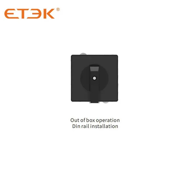 EKD6 normal style AC Isolator Switch Suitable for panel mounting